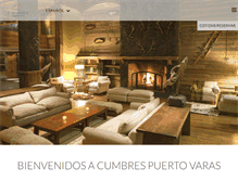 Tablet Screenshot of cumbrespuertovaras.com
